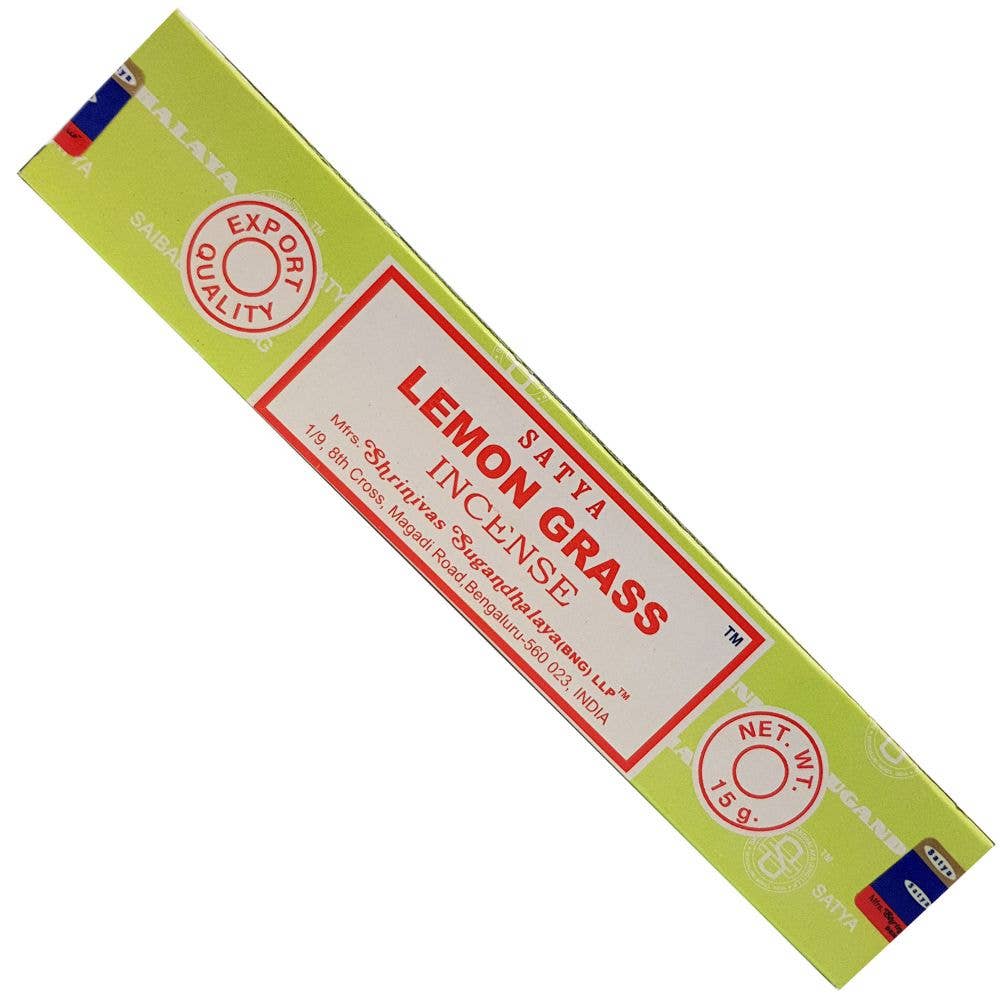 Lemongrass Incense 15gms Sticks Satya
