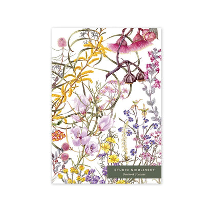 Wildflowers Northern Wheatbelt A5 Notebook