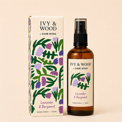 Lavender & Bergamot Room Spray | Bloom x Claire Ritchie