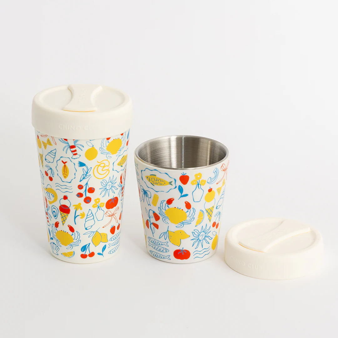 Amalfi Stainless Steel Coffee Cup 8oz