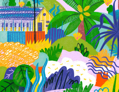 Christmas Island Art Print