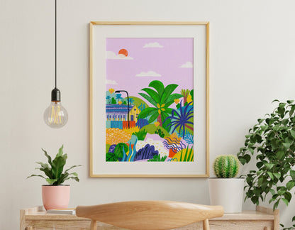 Christmas Island Art Print