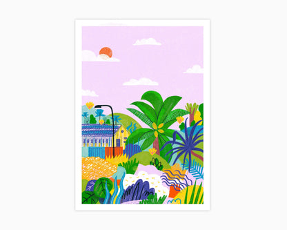 Christmas Island Art Print