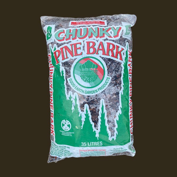 bag of pine mulch