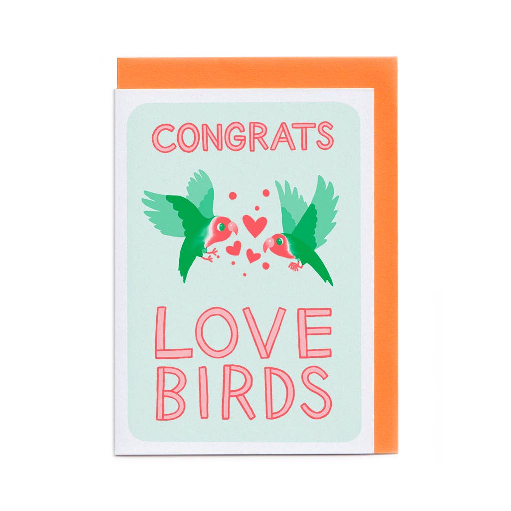 Love Birds Greeting Cards