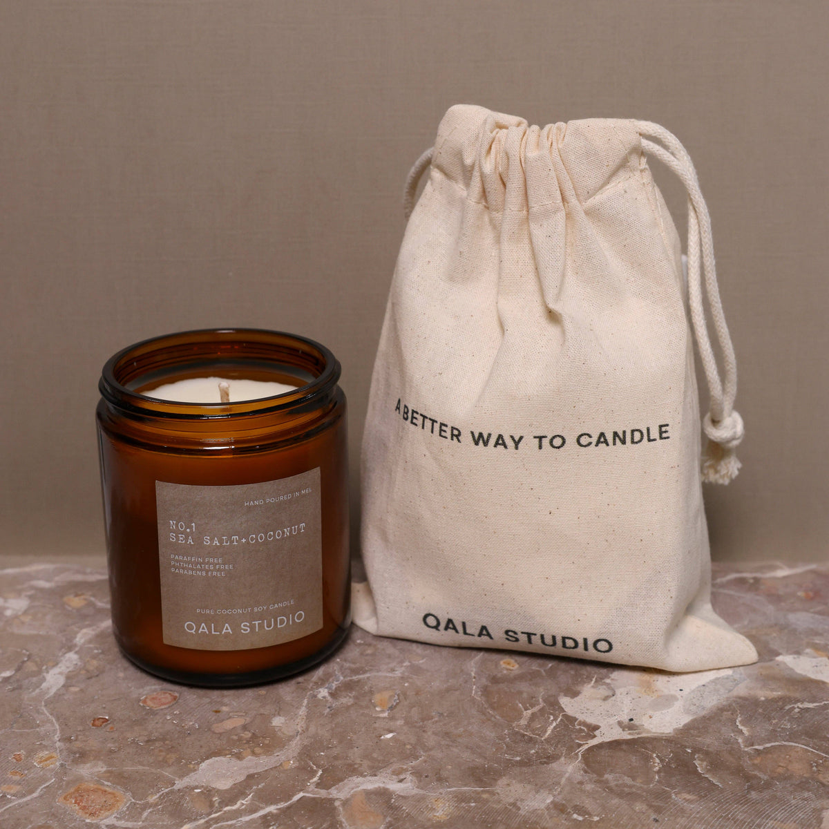 No.1  Sea Salt + Coconut Candle